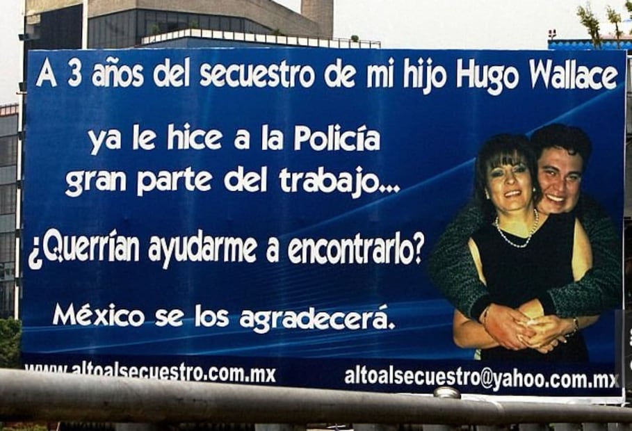 Cartel de Isabel Miranda de Wallace / Foto: Getty Images