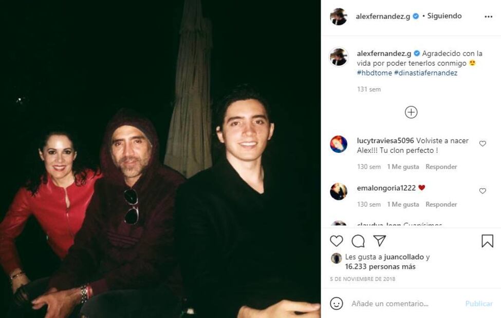 Alex Fernández, hijo de "El Potrillo", y Alexia Hernández ¡se casan por lo civil!