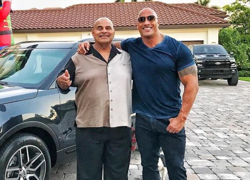 Falleció el papá del actor Dwayne Johnson 'La Roca', Rocky Johnson, quien era luchador profesional