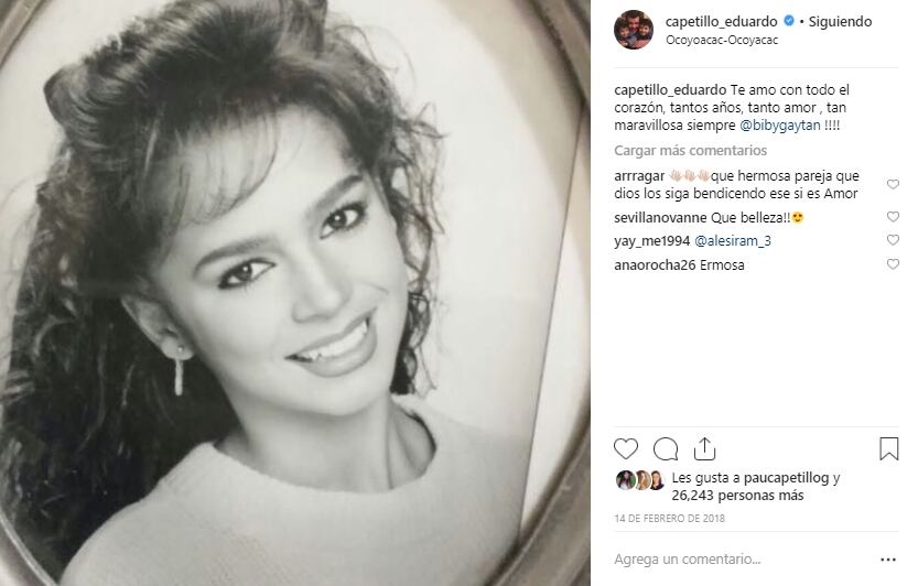 Foto: Eduardo Capetillo comparte fotografía y se derrite de amor 