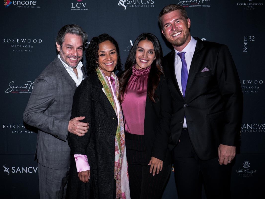 Alex Mendoza, Lili Díaz, Ruth Ascencio y Daniel Scott. (Foto: Arturo Quintero)