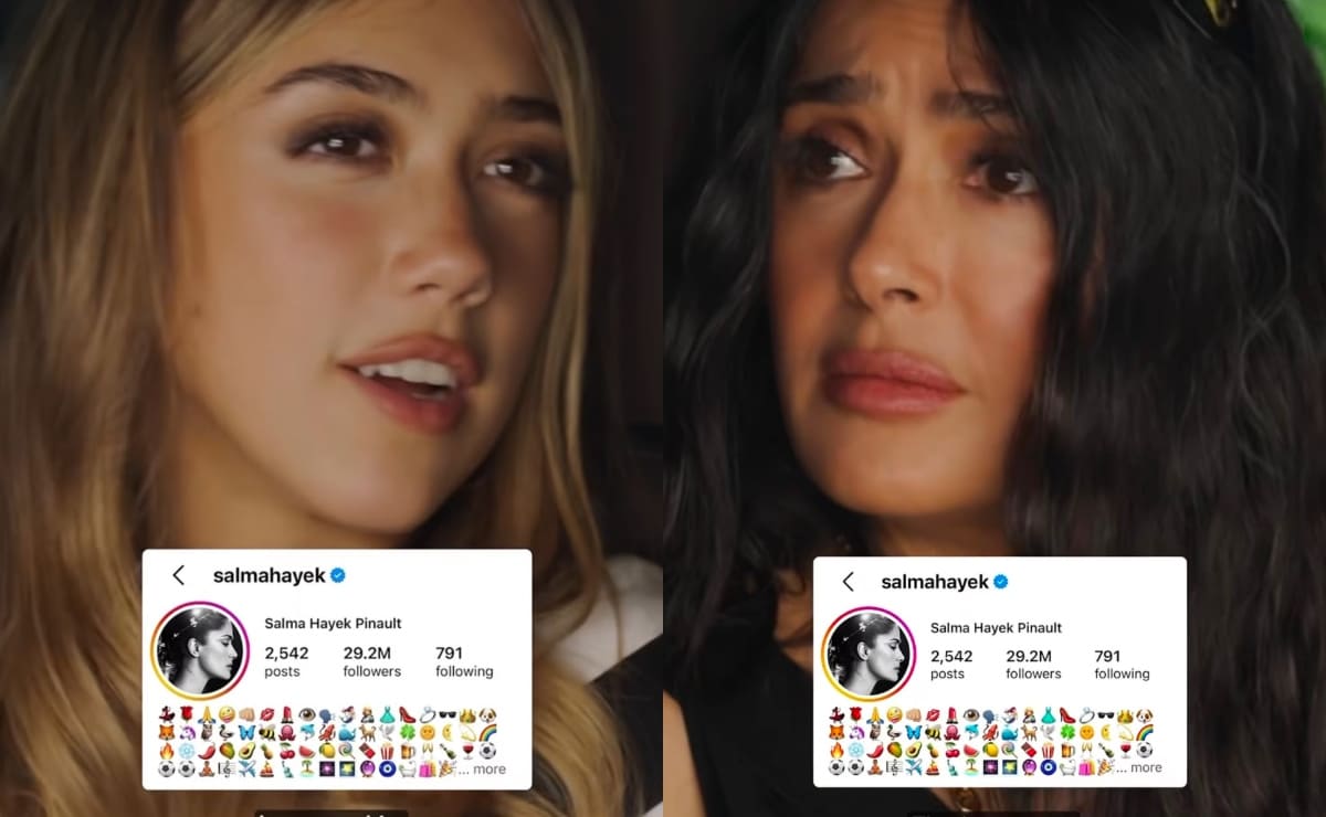 Valentina Pinault y Salma Hayek. (Foto: Instagram)