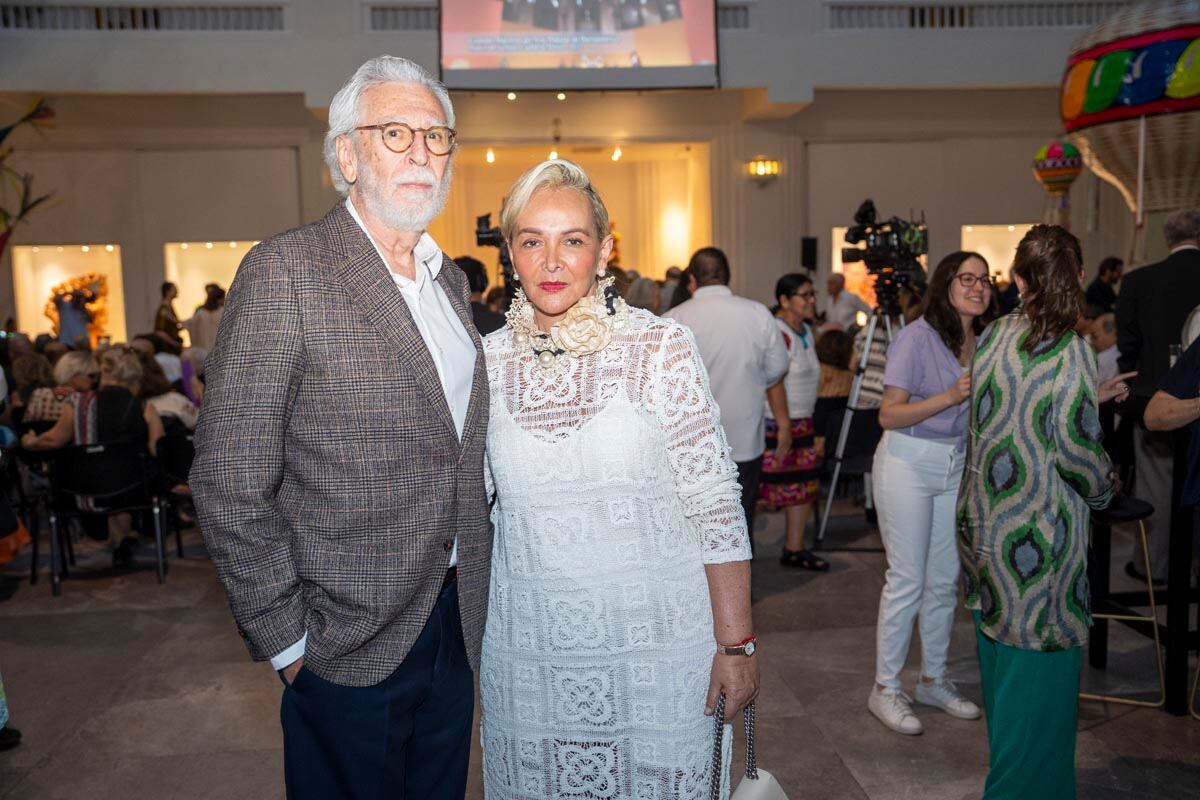 Carlos Bucheli y Esperanza Alanís. (Foto: Héptor Arjona)