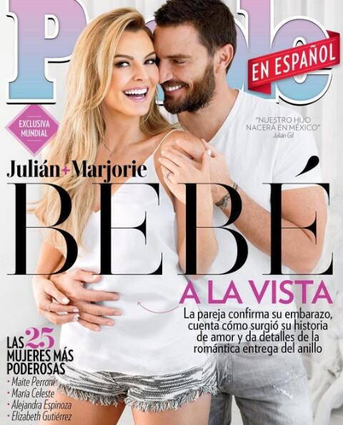 Cómo luce Marjorie de Sousa en sus primeros meses de embarazo
