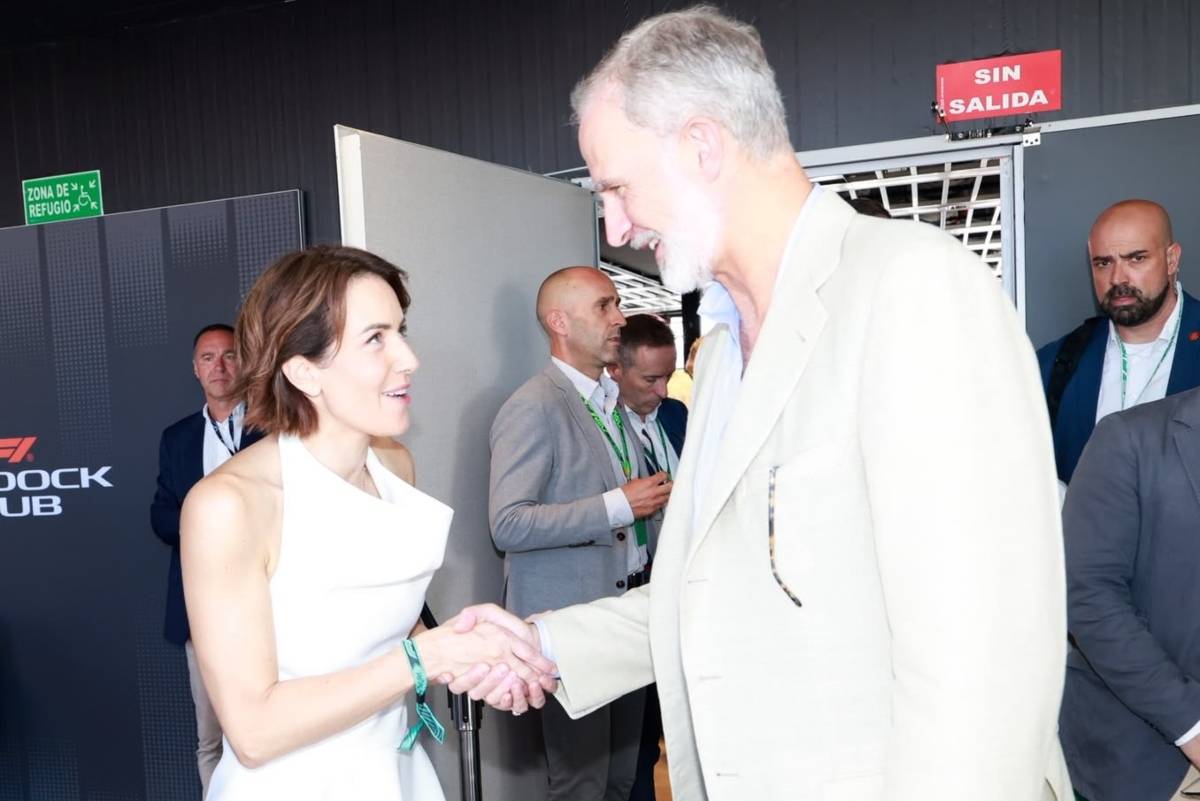 Alondra de la Parra y el rey Felipe VI (Foto: Instagram)