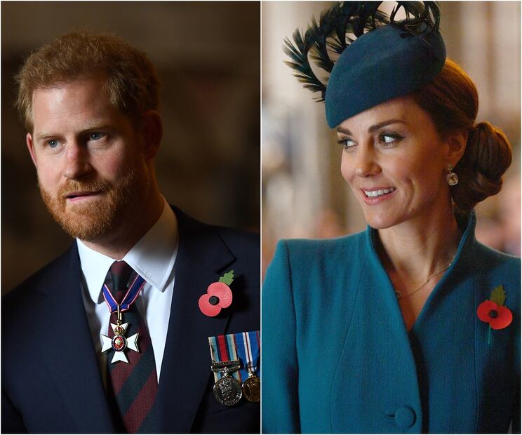 Kate Middleton y el príncipe Harry, muy sonrientes, confirman que entre ellos no hay enemistad