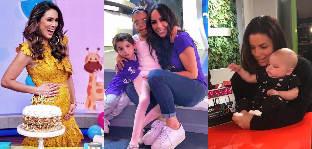 Ellas son mamás que trabajan y llevan a sus hijos al trabajo 