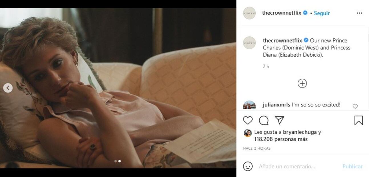 The Crown: Así se ven la princesa Diana y el príncipe Carlos en la temporada 5