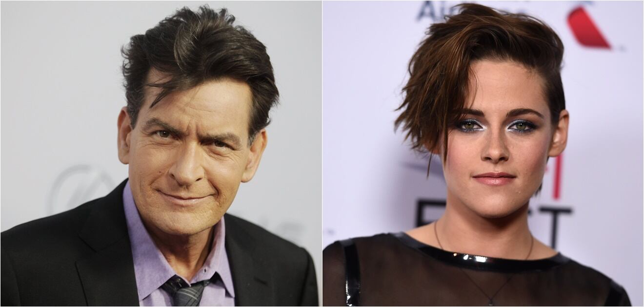 <p>A Charlie Sheen no lo quieren por problemático y golpeador de mujeres y a Kristen Stewart por haberse relacionado con un hombre casado. <strong>(Fotos: Archivo)</strong></p>