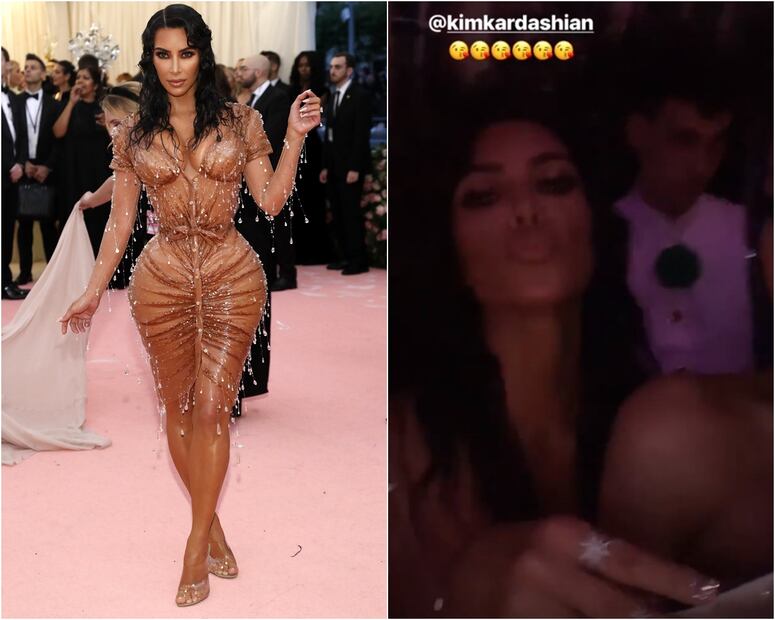 FOTOS: Thalía revela lo que sucedió en la fiesta privada del MET Gala; Salma Hayek, Kim Kardashian y Maluma muy divertidos