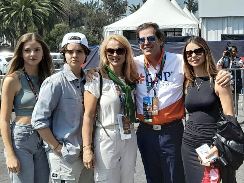 Juan Pablo Baillères Gual en el Gran Premio de México 2023 / Foto: Revista Clase