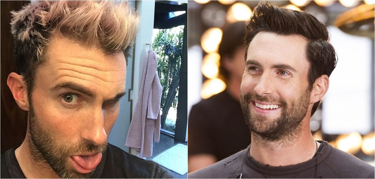 Impresionante cambio de look de Adam Levine