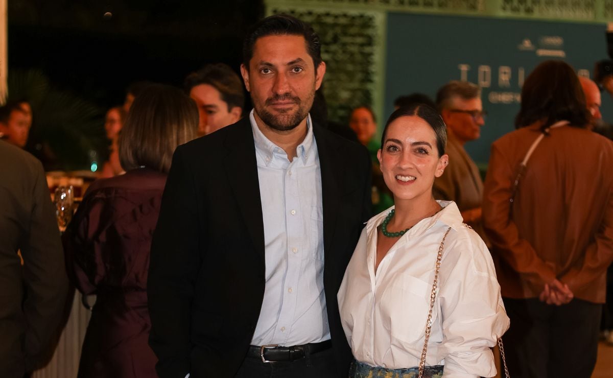 Alex Branch y Chef Mariana Valencia / Foto: Esteban Torreblanca