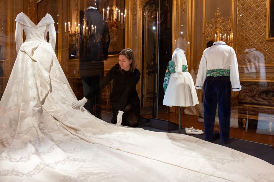 El vestido de boda de la princesa Eugenia se exhibirá en el castillo de Windsor