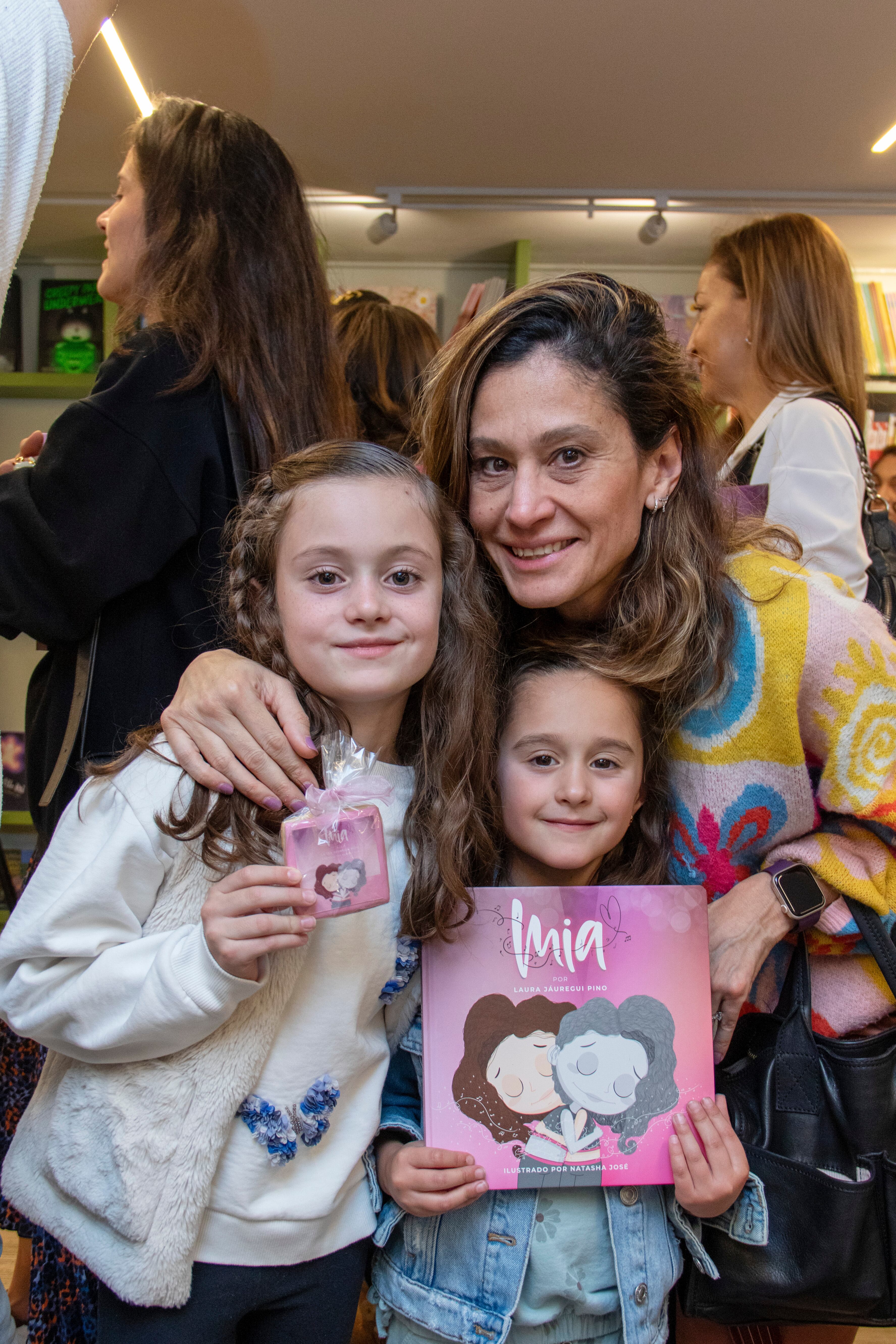 Martina, Fer y Blanca Pérez Gutiérrez. (Foto: Angélica Chema)