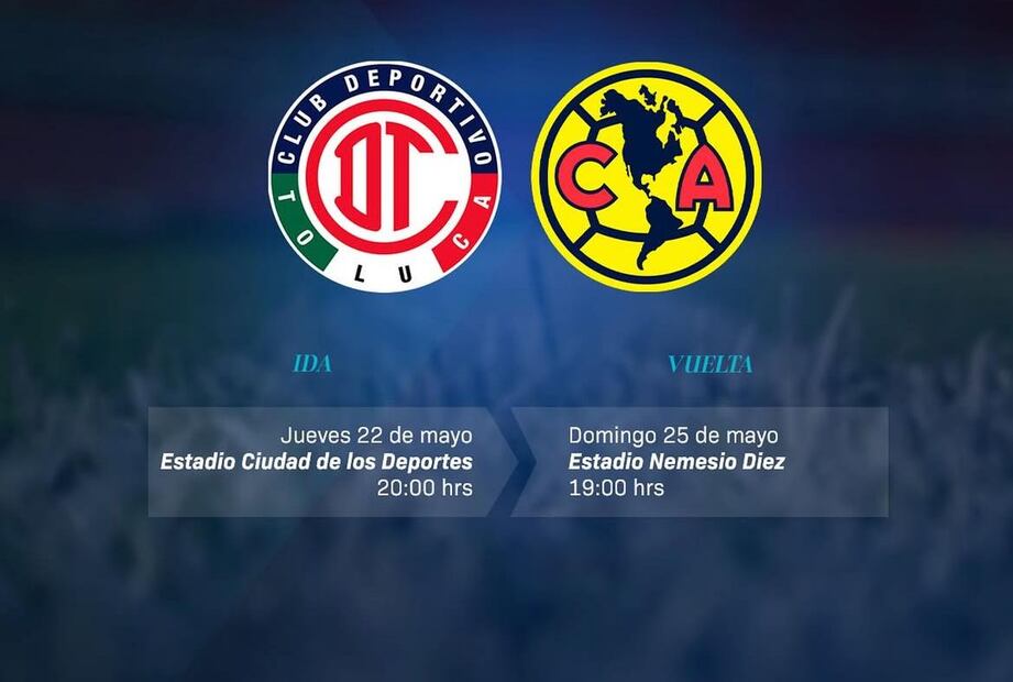 La final del Clausura 2025 será entre América y Toluca / Foto: Instagram @ligabbvamx