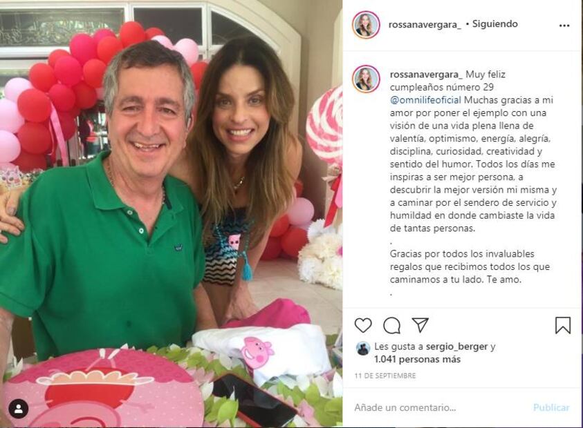 Rossana Vergara, de vuelta al reflector y en total apoyo a los Vergara