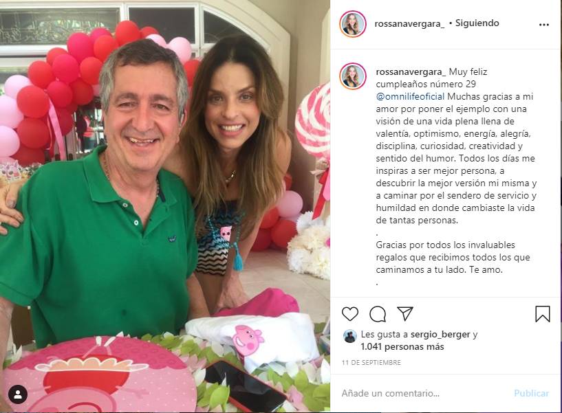 Rossana Vergara, de vuelta al reflector y en total apoyo a los Vergara