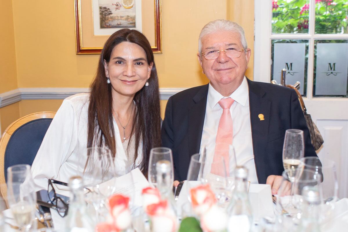Cecilia y Salomón Abedrop. (Foto: Esteban Torreblanca)