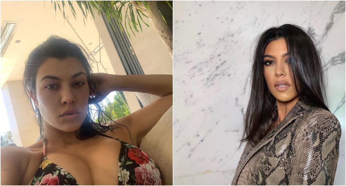 Kourtney Kardashian presume sus curvas y habla de su aumento de peso