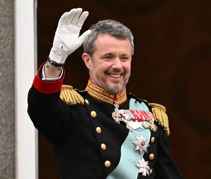 El rey Federico X de Dinamarca / AFP