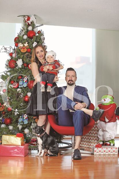 La primera Navidad de Emilio, hijo de Juanchi Torre
