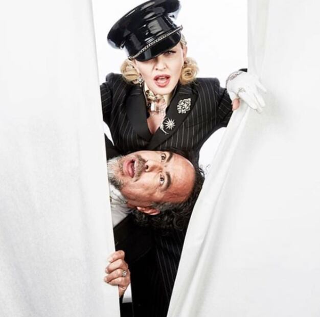 FOTOS: Así fue la fiesta de Madonna con Iñárritu y Del Toro