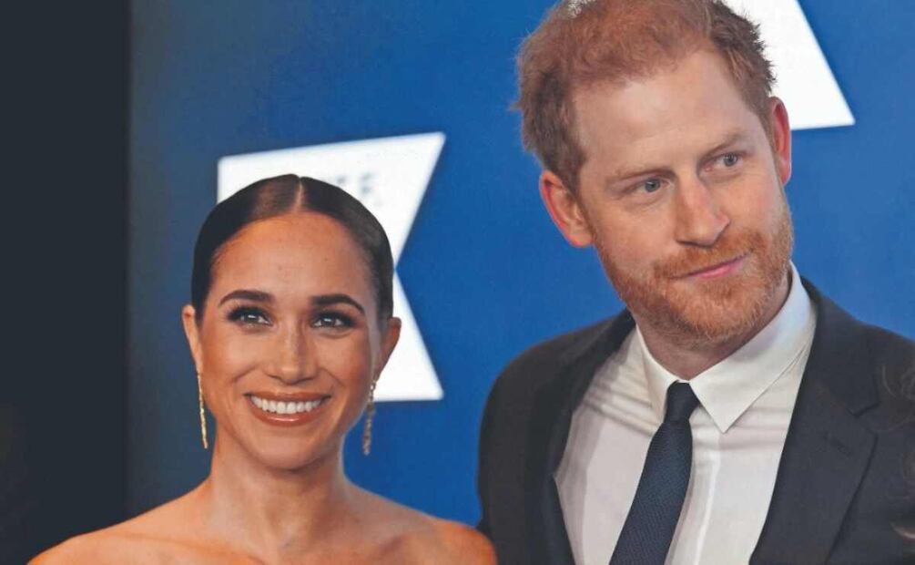 Meghan Markle y el príncipe Harry / Foto: AFP