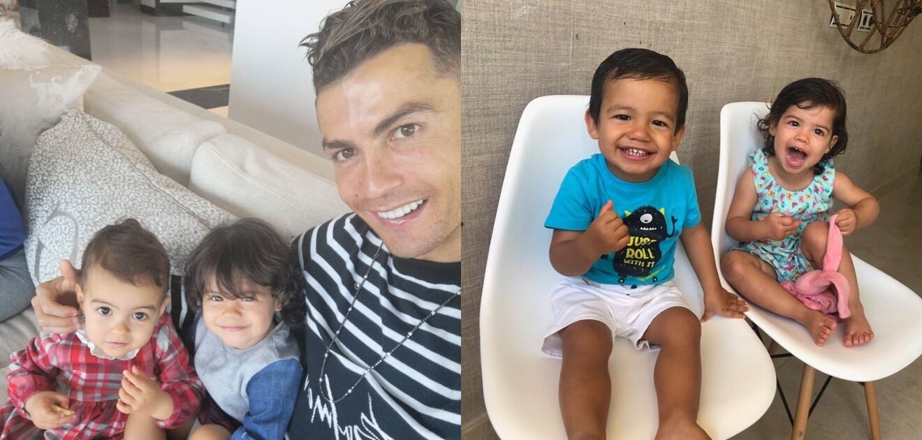 El emotivo mensaje de cumpleaños de Cristiano Ronaldo a sus mellizos 