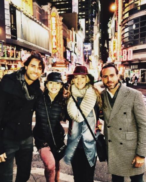 El viaje a Nueva York de Angelique Boyer y Sebastián Rulli
