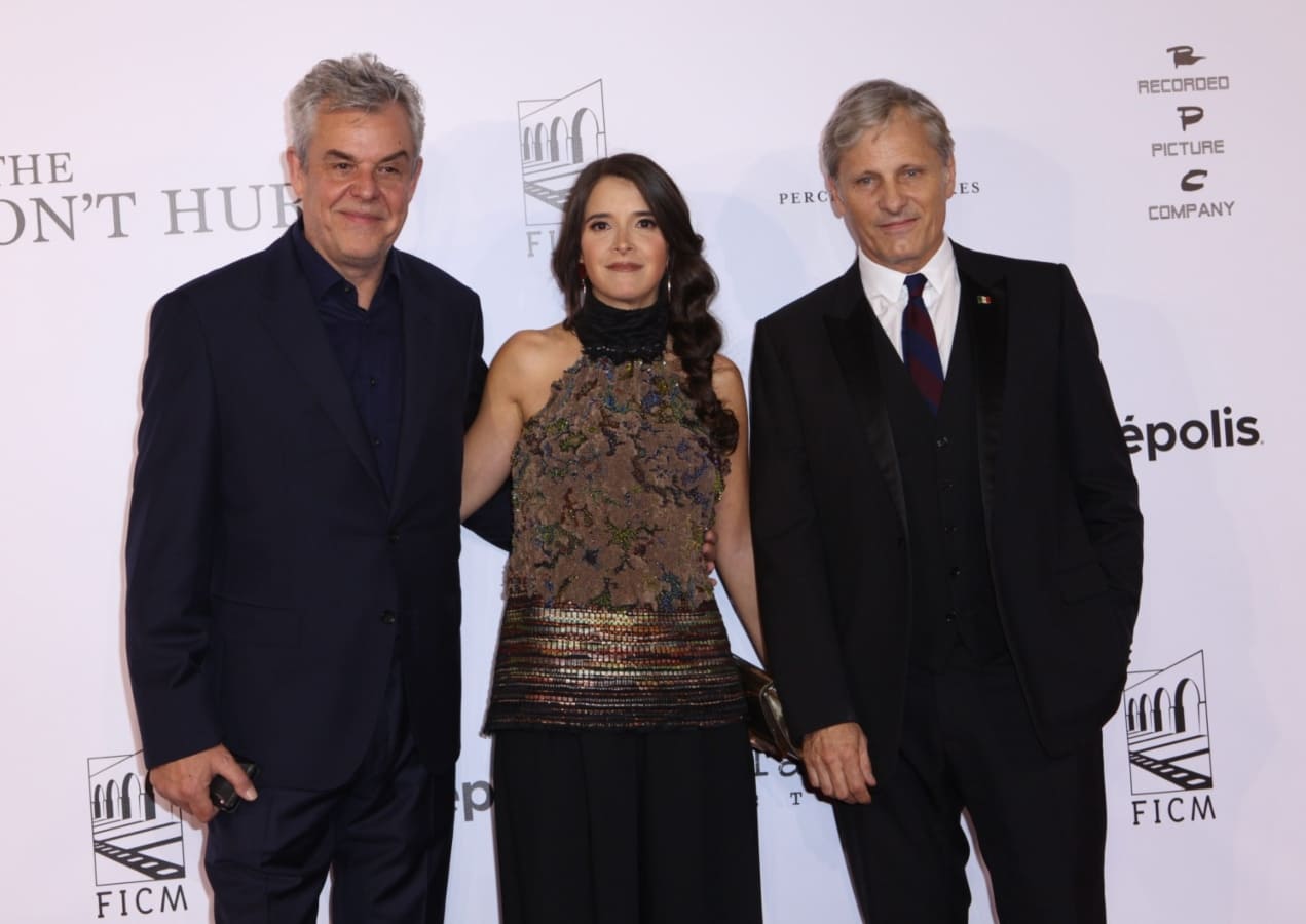 Danny Huston, Viggo Mortensen y Régina Solórzano / Esteban Torreblanca