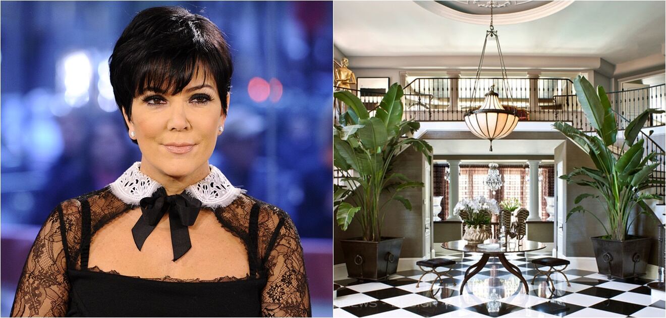 Una de las mansiones más lujosas de Hollywood es donde vivieron las Kardashian antes de casarse y en la que reside actualmente Kris Jenner. (Fotos: Archivo y Especial)