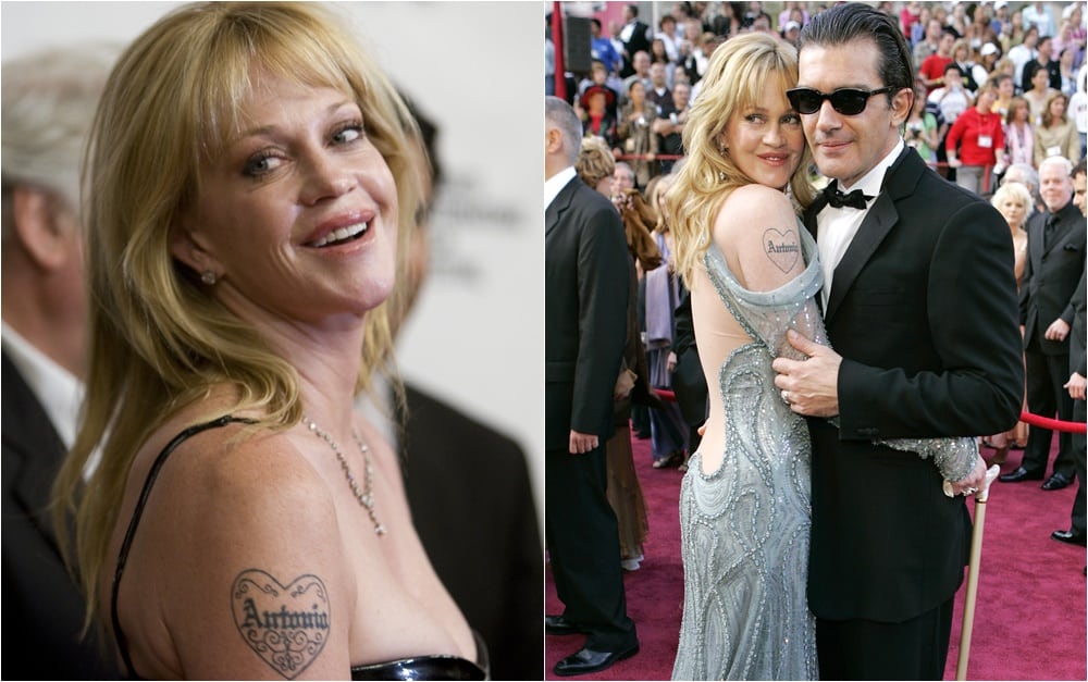 Famosos que se tatuaron por amor y se arrepintieron