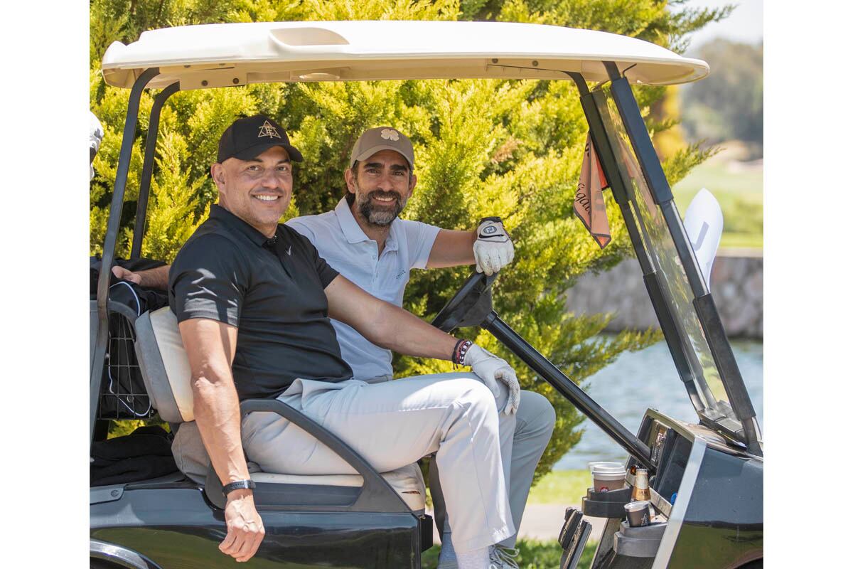 Carlos Galeana y Rodrigo Fernández. (Foto: Edgar Silva Fuentes S.)