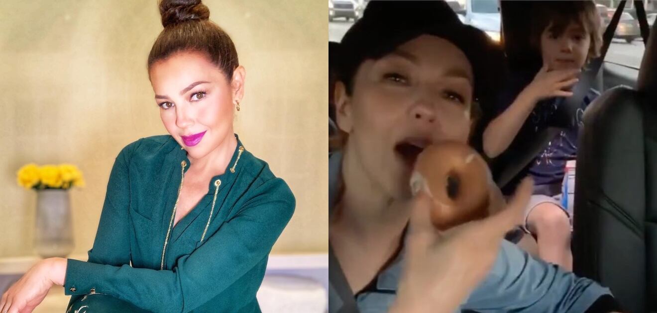 Video: Thalía lanza #ElDonaChallenge y el mundo se emociona