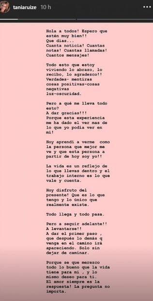 "Merezco todo lo bueno": dice Tania Ruiz, vinculada sentimentalmente a Enrique Peña Nieto