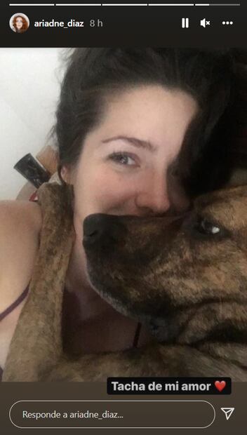 Ariadne Díaz y su enorme dolor por la muerte de su perro que fue devorado por un cocodrilo 