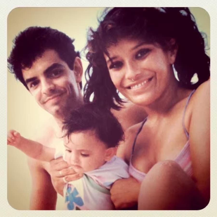 Eugenio Derbez y Gabriela Michel con su hija Aislinn / Foto: Instagram