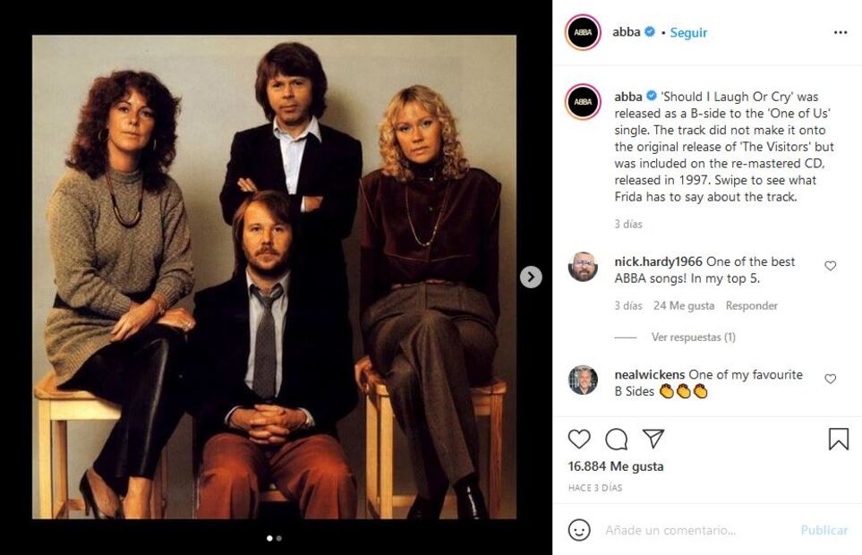 ABBA lanzará nueva música después de 39 años en pausa