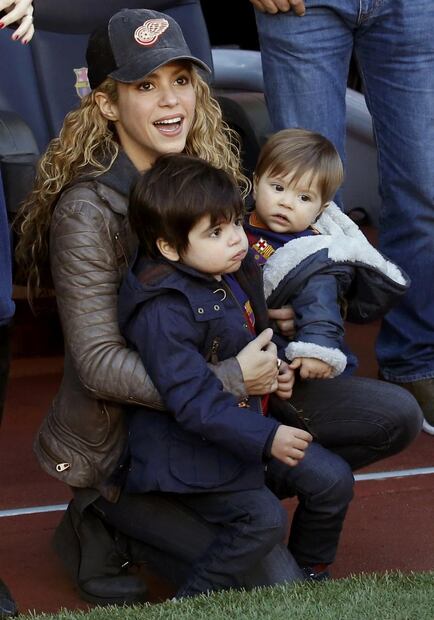 Las mejores fotos de Shakira y sus hijos 
