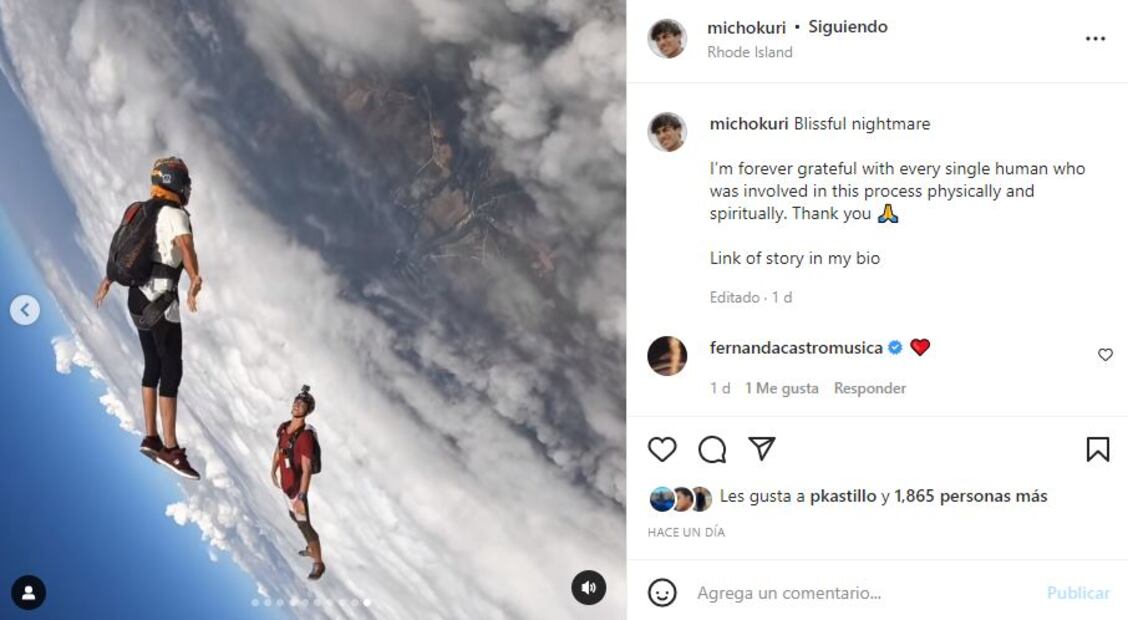 Micho Kuri: “La decisión más estúpida de mi vida”, sobre su accidente