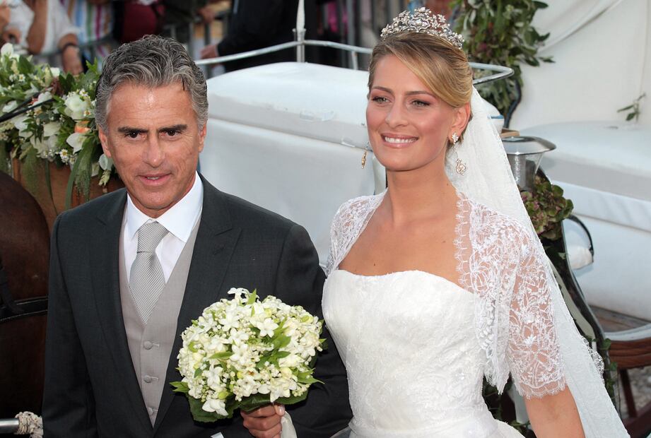 Princesa Tatiana Blatnik y su padrastro/EFE