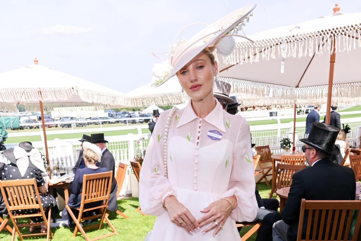 La exjinete e influencer Leonora Smee. (Foto: Max Cisotti/Dave Benett/Getty Images for Royal Ascot)