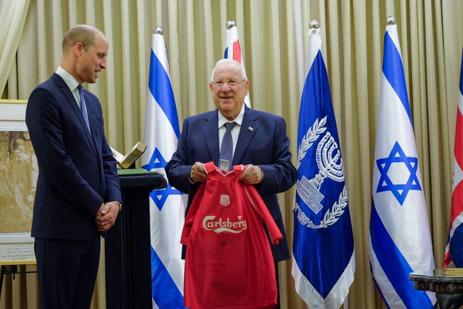 El príncipe William y su visita al Muro de los Lamentos