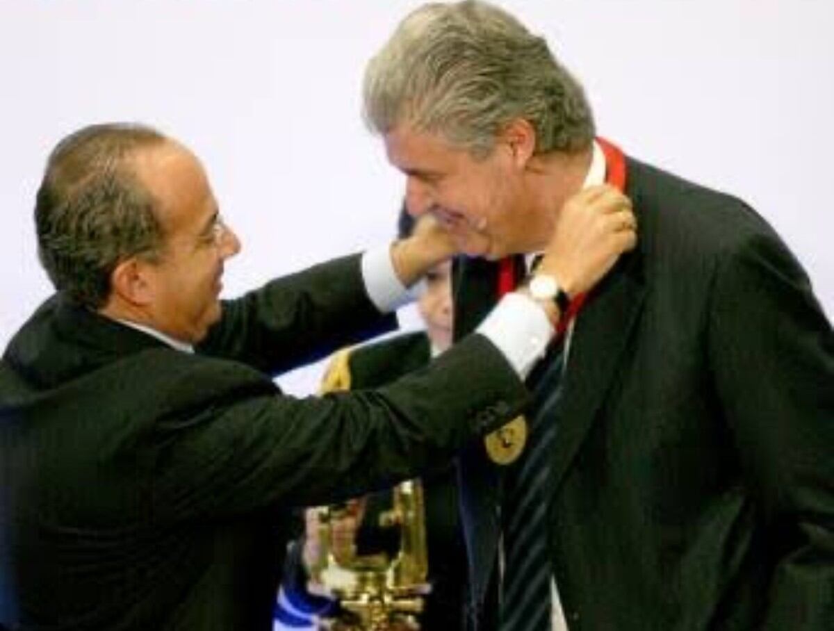 El expresidente Felipe Calderón y Alfredo Elias Ayub / Foto: X @FelipeCalderon