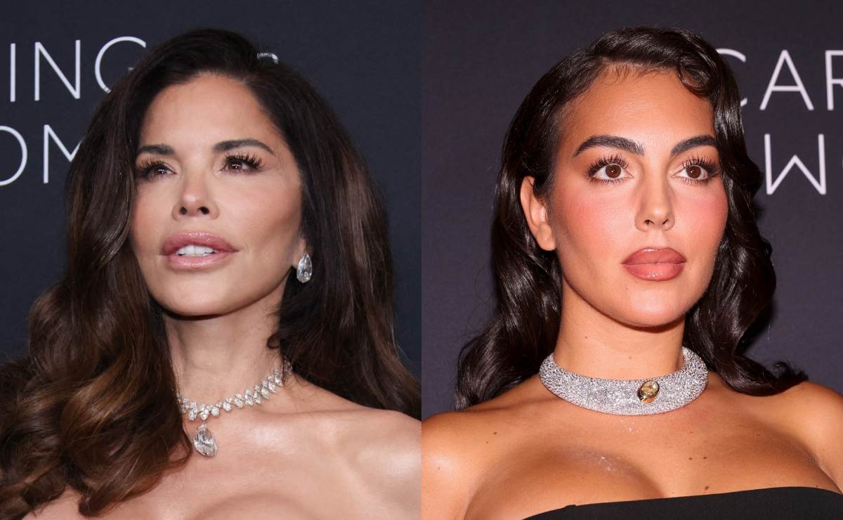 Así fue el encuentro de Lauren Sanchez y Georgina Rodríguez en Nueva York  