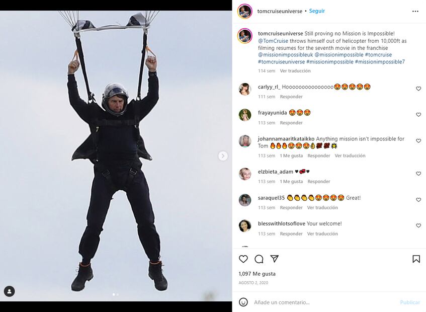 Tom Cruise, listo para filmar su primera película en el espacio