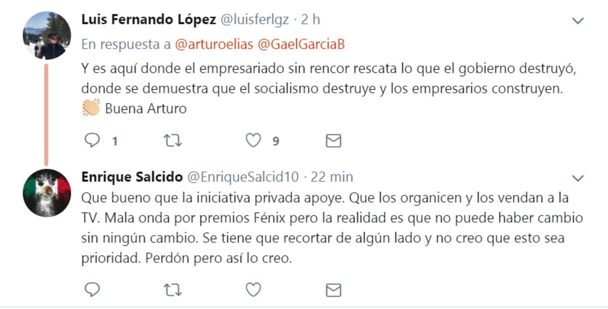 Arturo Elias Ayub quiere colaborar en un proyecto con Gael García Bernal