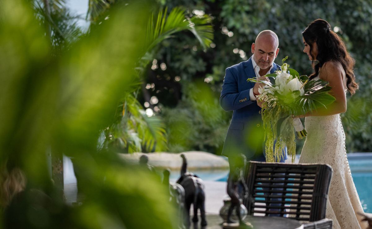 Así fue la boda de Eugenia de la Vega y Chezz Herrejón