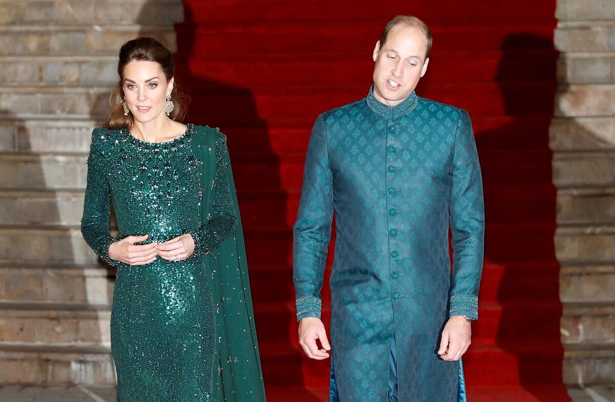 Como de Las Mil y una Noches, Kate Middleton y el príncipe William en su visita en Pakistán